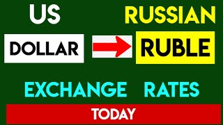 1 USD to RUB  Convert US Dollars to Russian Ruble Currency Exchange Rates Today 04 September 2024 [upl. by Adnot286]