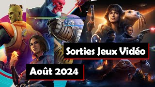 Jeux Vidéo Les 5 jeux les plus attendus du mois dAoût [upl. by Assiralk]