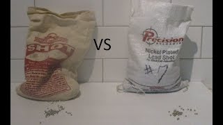 Ballistic Products vs Precision Reloadings nickel plated lead shot [upl. by Sirob]