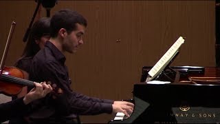 Juan Pérez Floristán and Cuarteto Casals  Semifinal  Schubert Piano trio in E flat major D 929 [upl. by Ahsaeym]