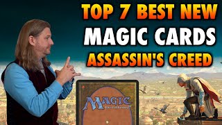 Top 7 Best New Commander And Modern Cards From Assassins Creed  Magic The Gathering [upl. by Dviad19]