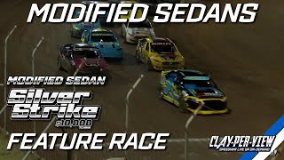 Modified Sedans  Silver Strike 10k  Hamilton  17th Feb 2024  ClayPerView [upl. by Pufahl239]