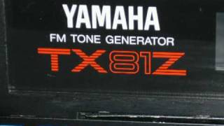 Yamaha TX81Z Performance Mode Demo Track 1 [upl. by Francisco]