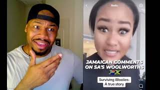 Jamaican comments on South Africas WoolWorths [upl. by Aneekal865]