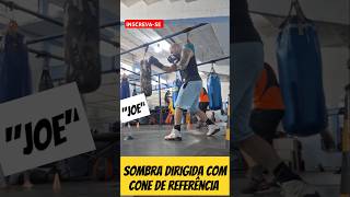 Sombra dirigida usando cone movimentação lateral boxe boxebrasil treinodeboxe boxeo mma [upl. by Aitnic]