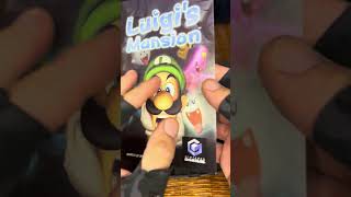 Luigi’s Mansion el original de Nintendo Game Cube Unboxing nintendo games shorts gamecube [upl. by Eladal265]