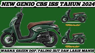 REVIEW GENIO CBS ISS TAHUN 2024🥳MOTOR PALING LARIS 🔥 [upl. by Eleanora]