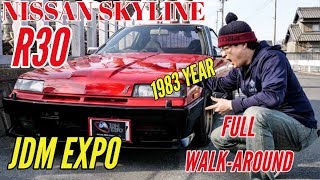 Nissan Skyline R30 JDM EXPO [upl. by Strain]