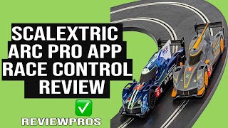 Scalextric ARC Pro App Race Control Slot Car Digital Review [upl. by Manheim416]