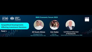 BMG Economic Forum 2023  Panel 1 Geopolitical Developments Affecting Investment Decisions [upl. by Ellerihs]