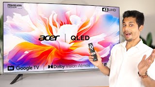 I Tested The Best 43 inch QLED 4K UHD TV by Acer 😊 [upl. by Adyam]