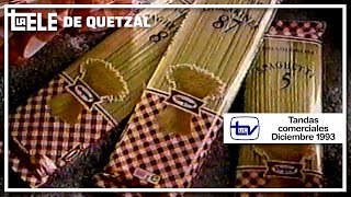 Tandas comerciales UCTV Canal 13 Diciembre de 1993 [upl. by Secundas]