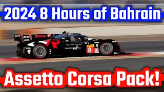 2024  WEC  8 Hours of Bahrain  Assetto Corsa Mod Pack [upl. by Brote]