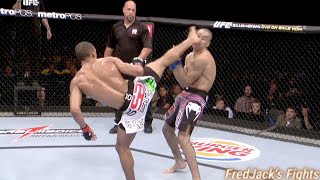 Edson Barboza vs Terry Etim Highlights Spectacular KNOCKOUT ufc mma edsonbarboza kickboxing [upl. by Carrillo]