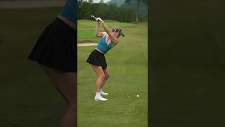 8 iron golf swing slow mo [upl. by Hartnett186]