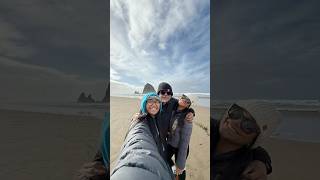 🇺🇸Cannon Beach OR travel beach travelvlog traveloregon [upl. by Laehcimaj]