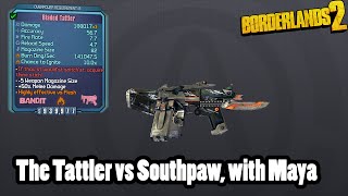 Borderlands 2 Maya Tattles on the Southpaw Tattler demo [upl. by Nnaul]