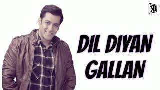 DIL DIYAN GALLAN  RINGTONE  ATIF ASLAM [upl. by Lisetta]