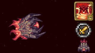 Calamitas Clone  Melee  Terraria Calamity Infernum mode [upl. by Nadbus]