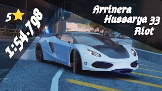 OC 5⭐  154798  Arrinera Hussarya 33 Riot  Large Hills   Asphalt 9 [upl. by Zigrang37]