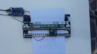 Giotto  Arduino Printer and Drawing Robot [upl. by Ahsaetan]