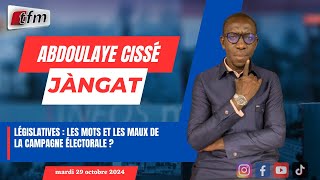 JANGÀT Abdoulaye CISSE  Législatives  Les mots et les maux de la campagne électorale [upl. by Aenat]