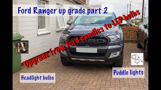 Headlights upgrade on 2019 Ford Ranger [upl. by Ferrick]