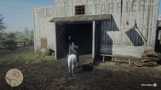 Red Dead Redemption 2 Rare White Arabian Horse amp Mission Walkthrough [upl. by Springer]