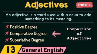 Adjectives Part 1 [upl. by Imeon]