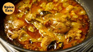 KERALA STYLE CHICKEN CURRY  VARUTHARACHA CHICKEN CURRY  COCONUT GRAVY CHICKEN [upl. by Magena]