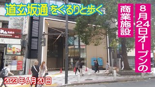 「道玄坂通」をぐるりと歩く 2023年6月20日 ランチは渋英♪ [upl. by Lundt]