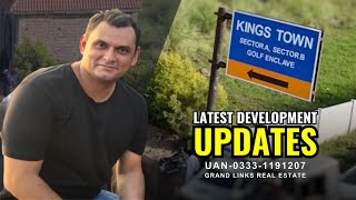 ’LATEST DEVELOPMENT UPDATES KINGS TOWN PHASE 1 MAIN RAIWIND ROAD LAHORE [upl. by Adnarrim152]