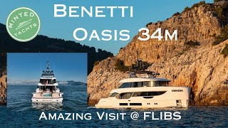 Benetti Oasis 34M Yacht Ultimate Luxury  Full Review amp Features  Best Yacht in the World [upl. by Arob]