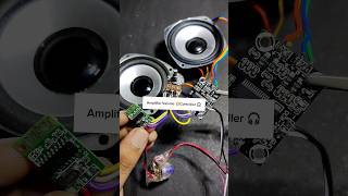 Potentiometer set amplifier speaker 🔊🔊shortvideo potentiometer amplifierbluetooth [upl. by Aytnahs]