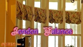 Beautiful LONDON VALANCES and SHADES [upl. by Keven]