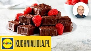 PUSZYSTE PIANKI W CZEKOLADZIE 🍫  Paweł Małecki amp Kuchnia Lidla [upl. by Kast]