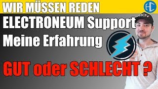 Meine Erfahrung mit dem Electroneum Support  HODLCORE deutsch kryptowährung [upl. by Leehar303]