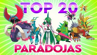 TOP 20 MEJORES POKÉMON PARADOJA [upl. by Dnamra378]