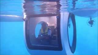 Moving Aquarium  Semi Submarine PENGUIN by GOCEAN소형 반잠수 레저보트반잠수정 [upl. by Thorman]