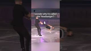 This move is banned in competition FigureSkating ouch [upl. by Ajup]