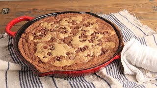 Skillet Brookie Brownie Cookie Recipe Episode 1233 [upl. by Levey509]