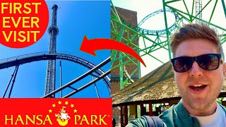 Hansa Park Vlog 2023  FIRST EVER VISIT [upl. by Narmak]