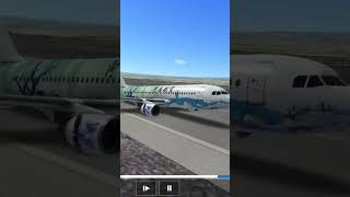 Henan airlines A 320200 Crash landing [upl. by Oijile]