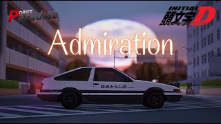 Admiration  MTA Drift Paradise  Initial D AE86 [upl. by Opiak404]