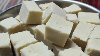 ಬಾಲ್ಯದಲ್ಲಿ ತಿಂದ ಹಾಲ್ ಕೋವ ಮಾಡುವ ವಿಧಾನ  HALKOVA RECIPE  90’s Kids Favourite Sweet  Maida Burfi [upl. by Ethelbert]