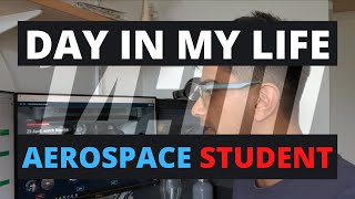 A DAY IN MY LIFE  Aerospace Engineering Student UK 2021 [upl. by Ytnom]