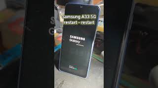 Samsung galaxy A33 5G restart matot blank fix repair cpu smartphone repair service samsung [upl. by Akered]