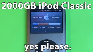 The 2000GB iPod Classic [upl. by Nancee445]