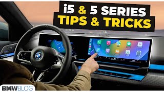 2024 BMW 5 Series Tips amp Tricks  AR Display Gesture Controls and More [upl. by Jacquelynn662]