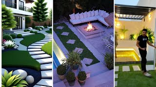 Latest House Garden Design Beautiful Easy Garden Design Balcony New Design Garden [upl. by Anet]